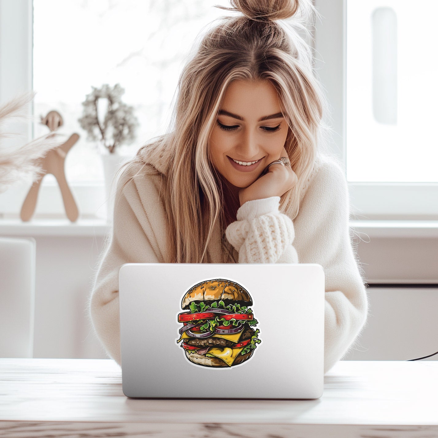 Burger - Decal - Customizable