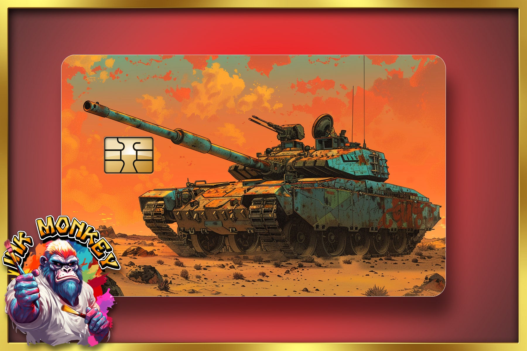 Rolling War - Credit Card Wrap