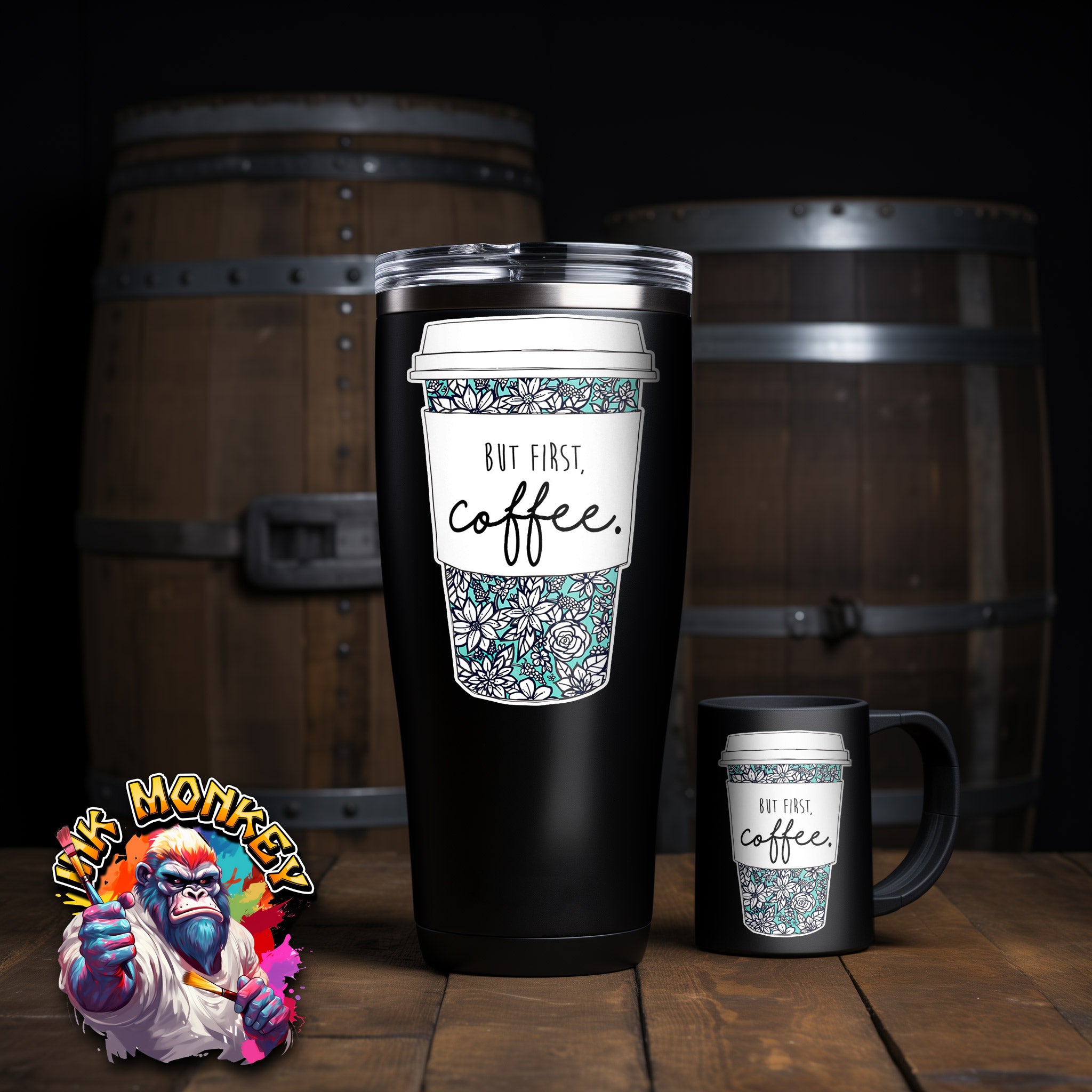 But First Coffee - Decal