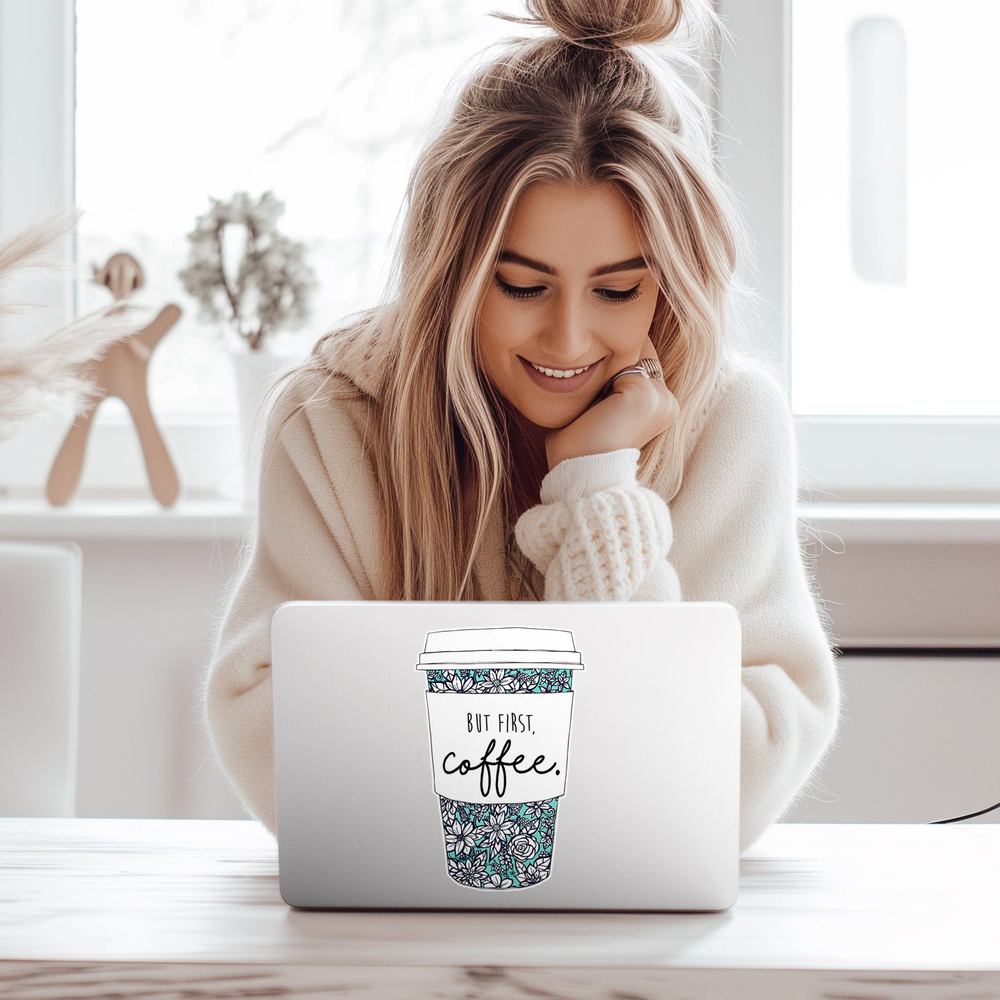 But First Coffee - Decal