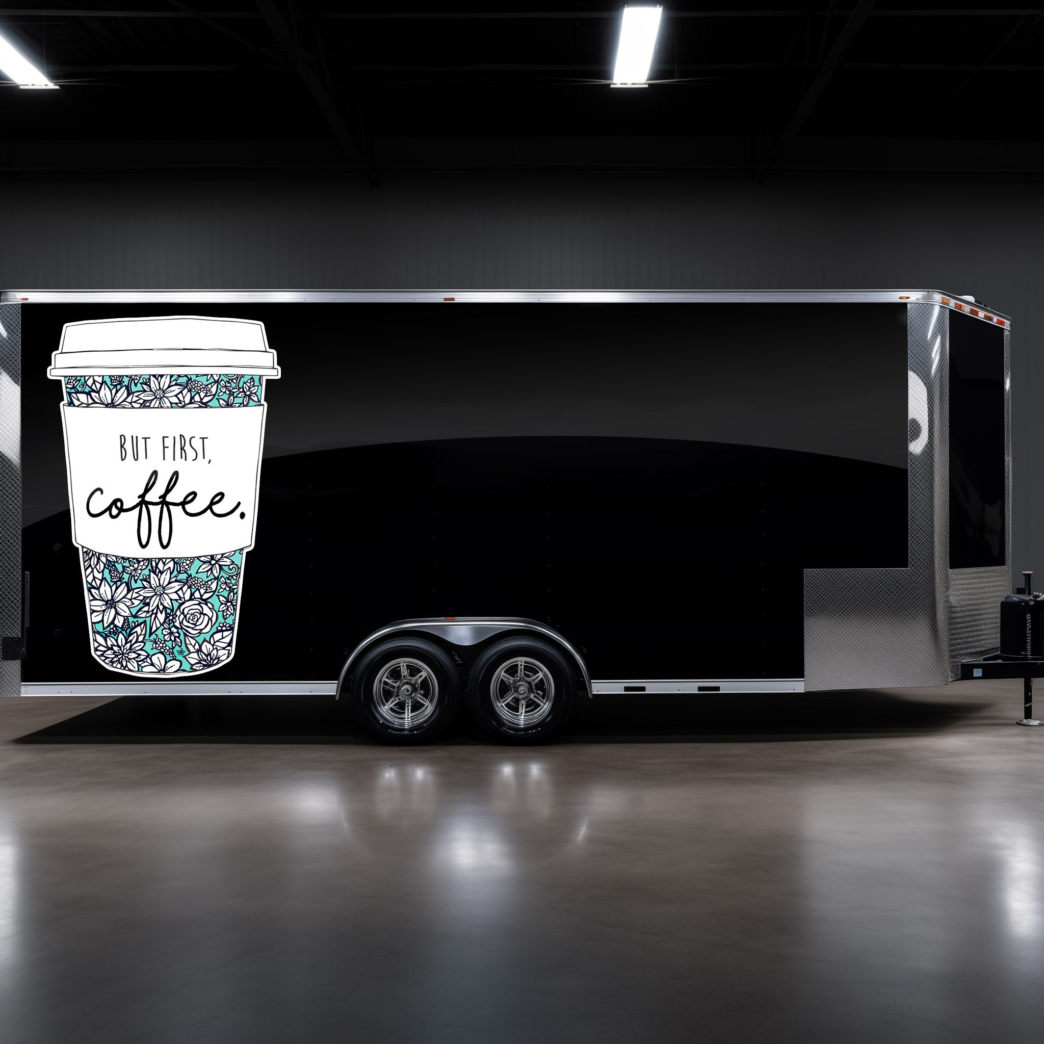 But First Coffee - Decal