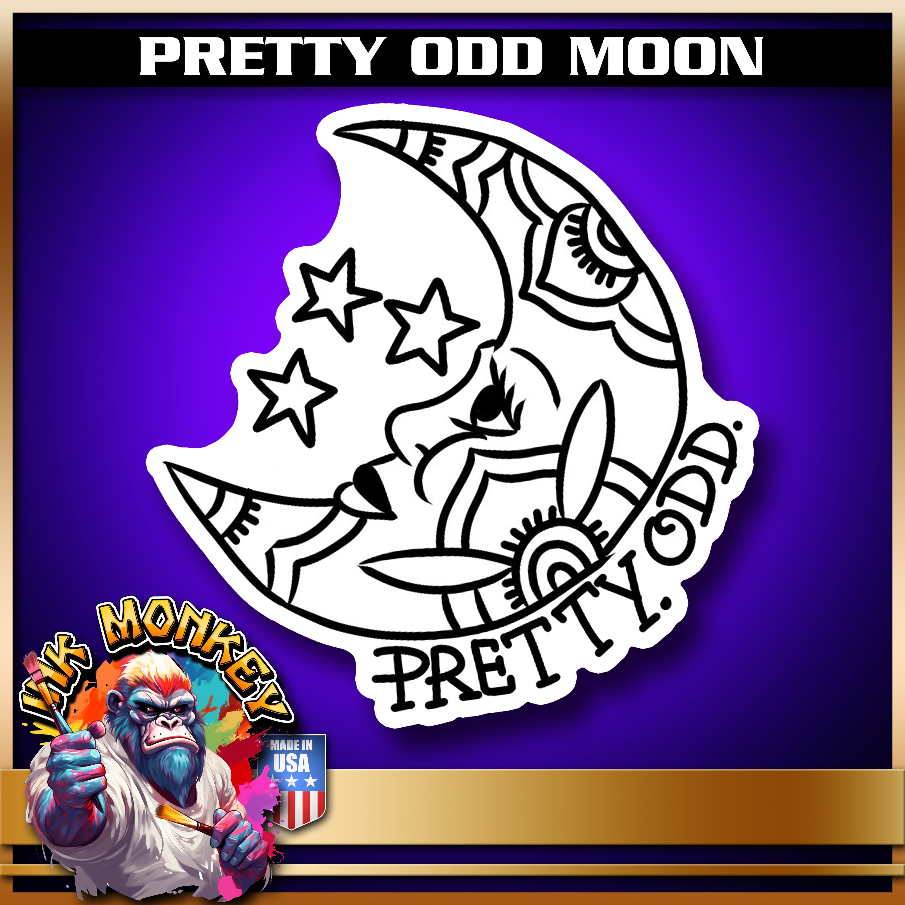 Pretty Odd Moon - Decal