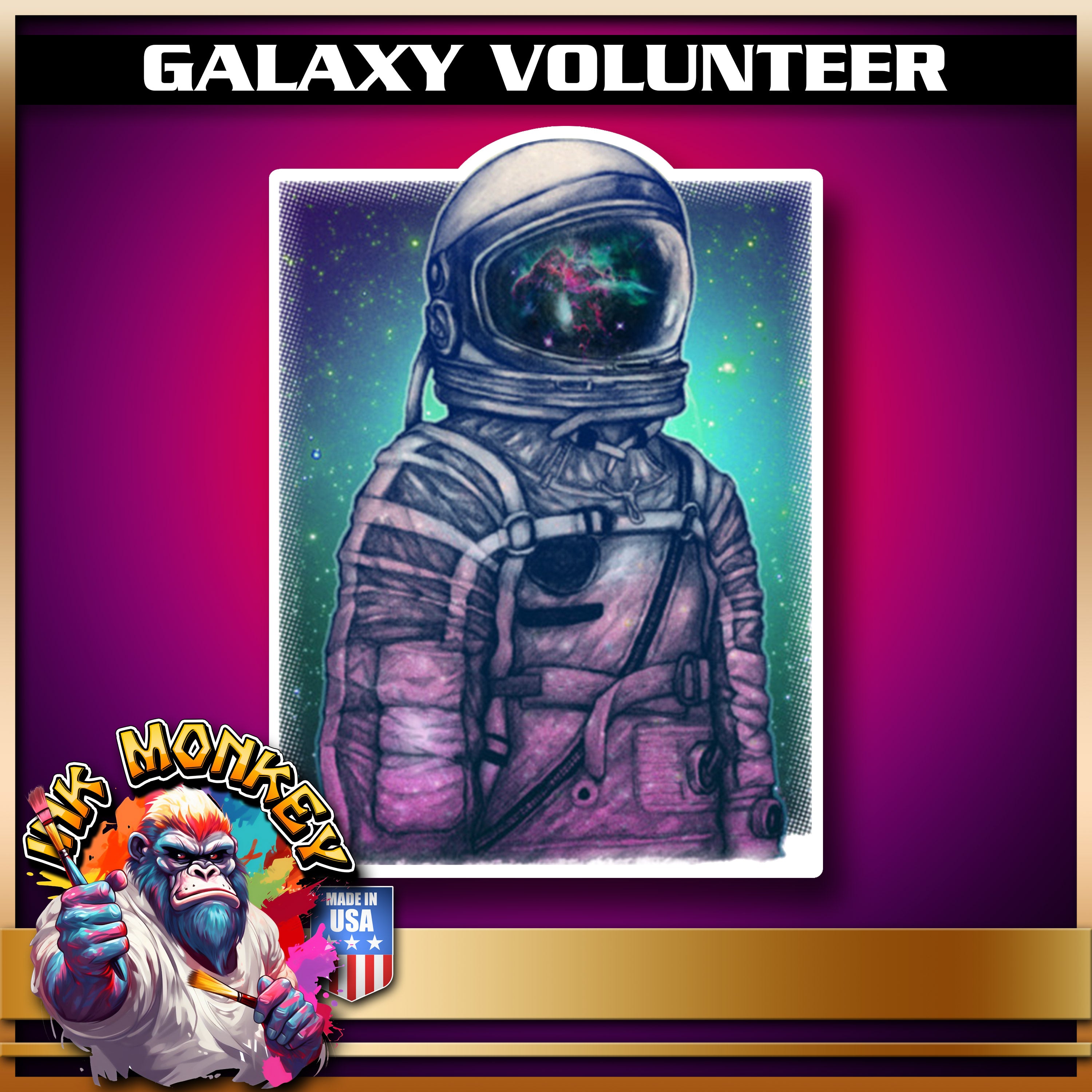 Galaxy Volunteer - Decal