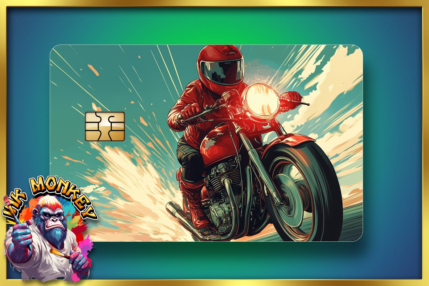 Zooming - Credit Card Wrap