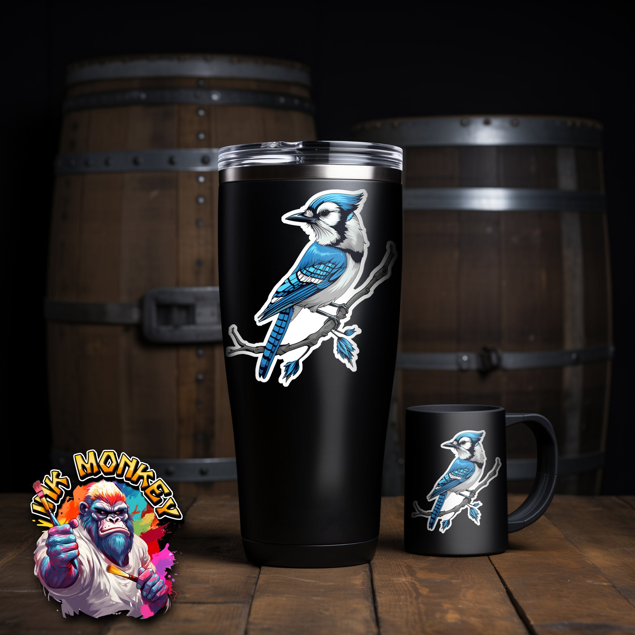 Blue Jay - Decal