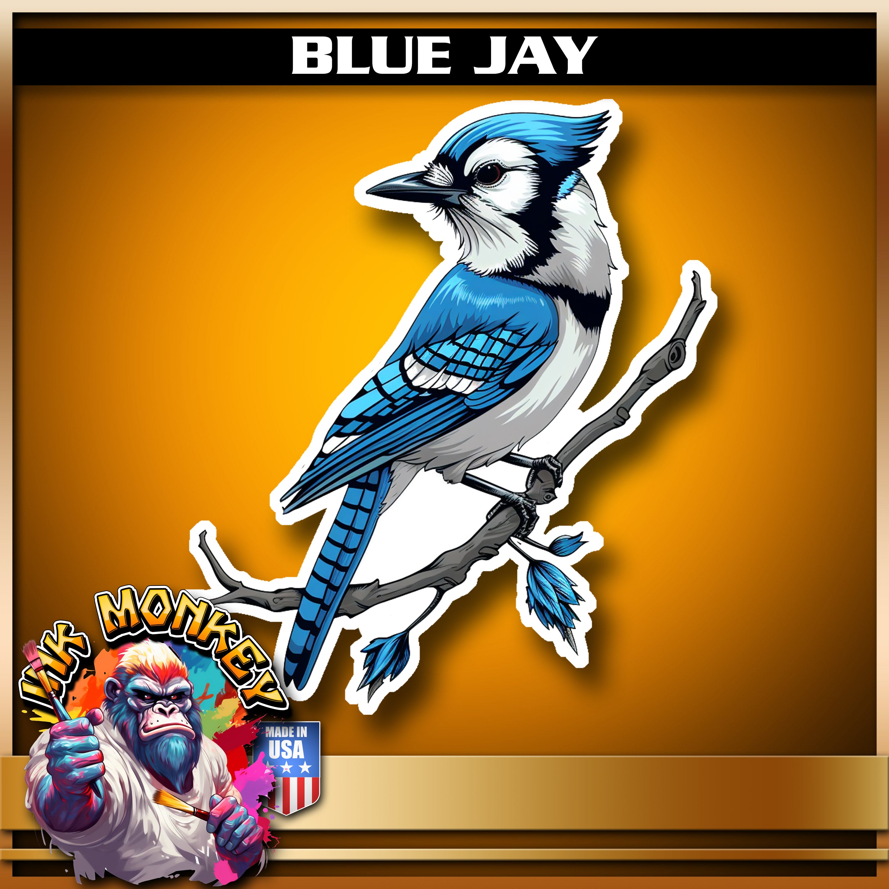 Blue Jay - Decal