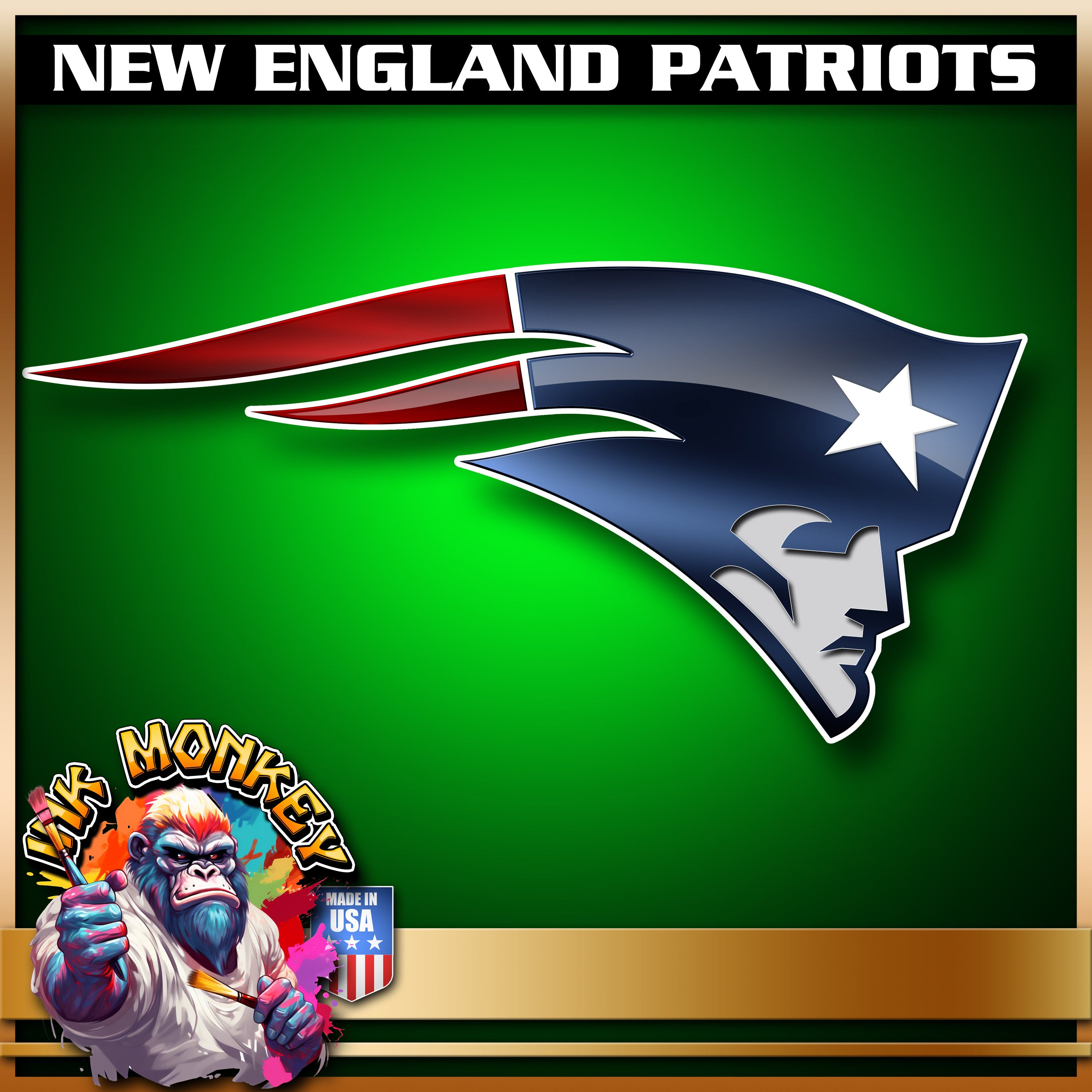 New England Patriots - Decal
